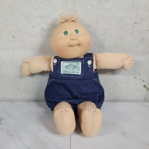 COLECO CABBAGE PATCH KIDS PREEMIE DOLL 13" 1986 green eyes